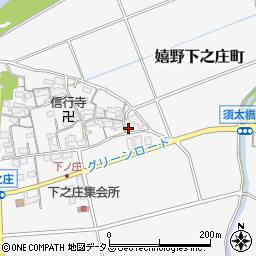 三重県松阪市嬉野下之庄町245周辺の地図