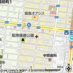 神谷クリーニング店周辺の地図