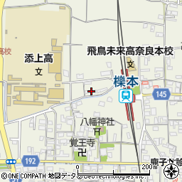 奈良県天理市櫟本町1413周辺の地図