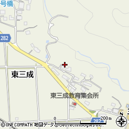 岡山県小田郡矢掛町東三成3658周辺の地図