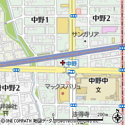 サンメゾン駒川中野エルド周辺の地図