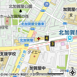 王子木材緑化株式会社　大阪支店周辺の地図