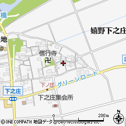 三重県松阪市嬉野下之庄町258周辺の地図