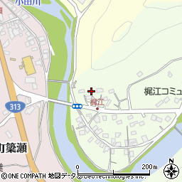 岡山県井原市芳井町梶江467周辺の地図