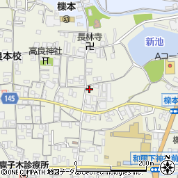 奈良県天理市櫟本町2221周辺の地図