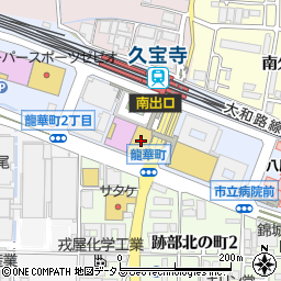 ライフォート久宝寺駅前薬局周辺の地図