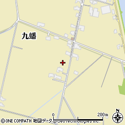 岡山県岡山市東区九蟠351周辺の地図