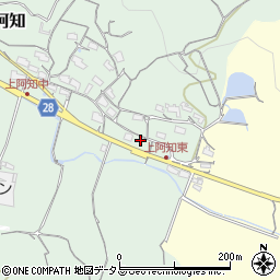 岡山県岡山市東区上阿知792周辺の地図
