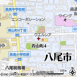 大阪バレエアカデミー周辺の地図