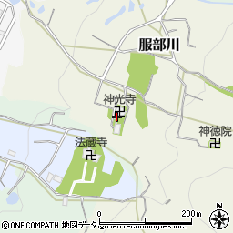 大阪府八尾市服部川1023周辺の地図