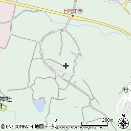岡山県岡山市東区上阿知75周辺の地図
