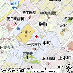 三重県名張市元町376-3周辺の地図