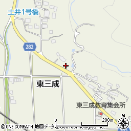 岡山県小田郡矢掛町東三成3557周辺の地図
