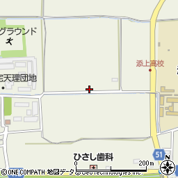 奈良県天理市櫟本町1566周辺の地図
