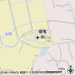 岡山県岡山市東区宿毛623周辺の地図