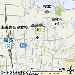 奈良県天理市櫟本町1492周辺の地図