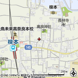 奈良県天理市櫟本町1500周辺の地図