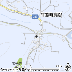 岡山県瀬戸内市牛窓町鹿忍4252周辺の地図