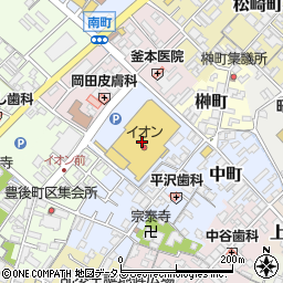 田村　リバーナ店周辺の地図