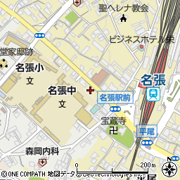 東進衛星予備校名張駅前校周辺の地図