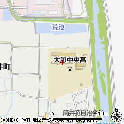 奈良県立大和中央高等学校周辺の地図