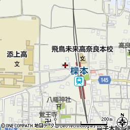 奈良県天理市櫟本町1525周辺の地図