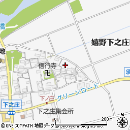 三重県松阪市嬉野下之庄町250周辺の地図