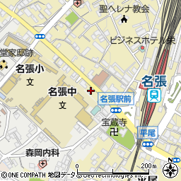 ｅｉｓｕ名張駅前校２号館周辺の地図