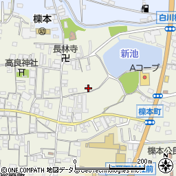 奈良県天理市櫟本町2213周辺の地図