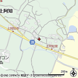 岡山県岡山市東区上阿知2258周辺の地図