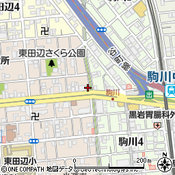 土竜 駒川店周辺の地図