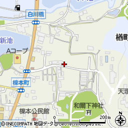 奈良県天理市櫟本町2278周辺の地図