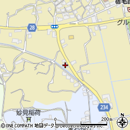 岡山県岡山市東区宿毛1306周辺の地図