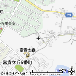 三重県名張市下比奈知2581-44周辺の地図