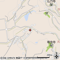 奈良県生駒郡平群町久安寺1247周辺の地図