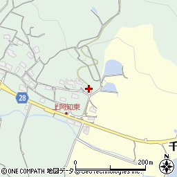 岡山県岡山市東区上阿知2303周辺の地図