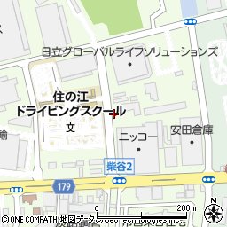イワタニ　水素ステーション大阪住之江周辺の地図