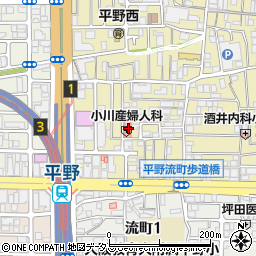 小川産婦人科周辺の地図