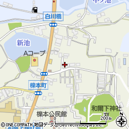 奈良県天理市櫟本町2268周辺の地図