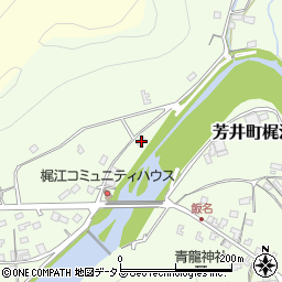 岡山県井原市芳井町梶江536周辺の地図