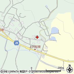 岡山県岡山市東区上阿知2307周辺の地図