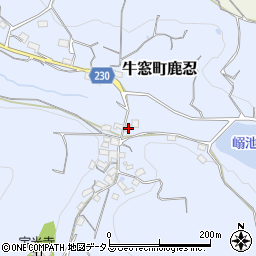 岡山県瀬戸内市牛窓町鹿忍2467周辺の地図