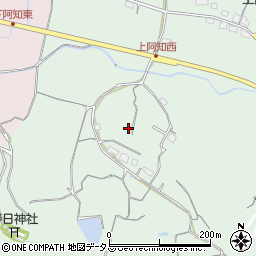岡山県岡山市東区上阿知572周辺の地図