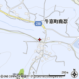 岡山県瀬戸内市牛窓町鹿忍2846周辺の地図