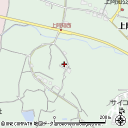 岡山県岡山市東区上阿知566周辺の地図