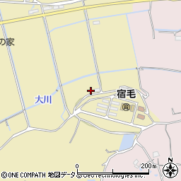 岡山県岡山市東区宿毛668周辺の地図