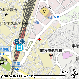 明光義塾名張駅前教室周辺の地図