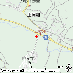 岡山県岡山市東区上阿知622周辺の地図
