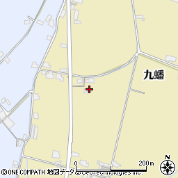 岡山県岡山市東区九蟠882周辺の地図