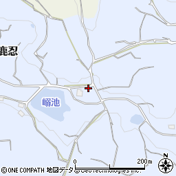 岡山県瀬戸内市牛窓町鹿忍2004-5周辺の地図